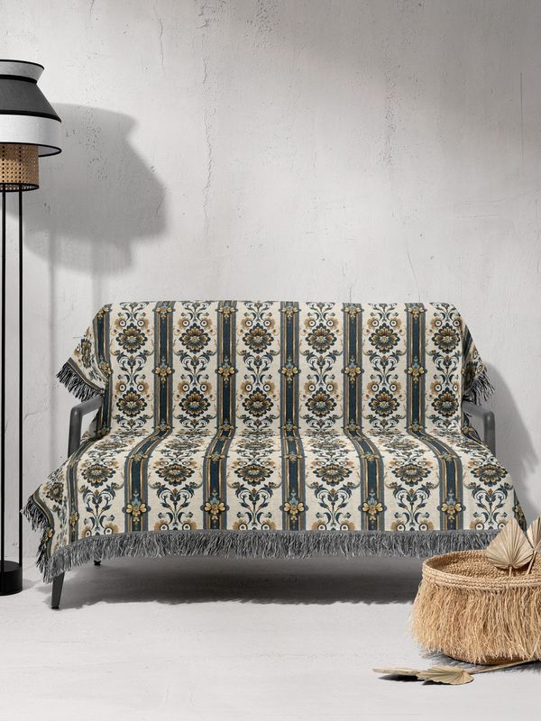 شال مبل ریش دار classic 128 - 