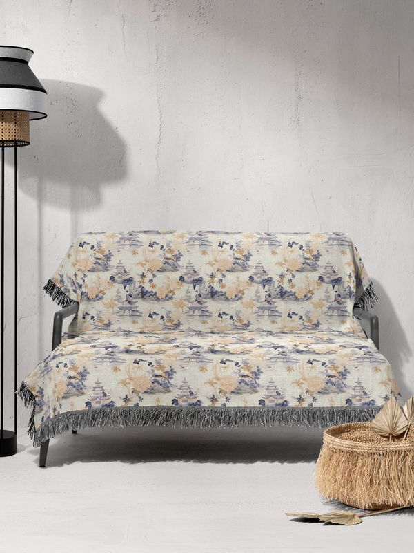 شال مبل ریش دار classic 324 - 