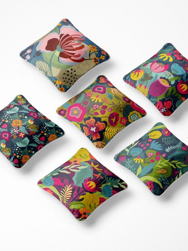کوسن 6 تکه pillow 6 set 102 - نمای دوم