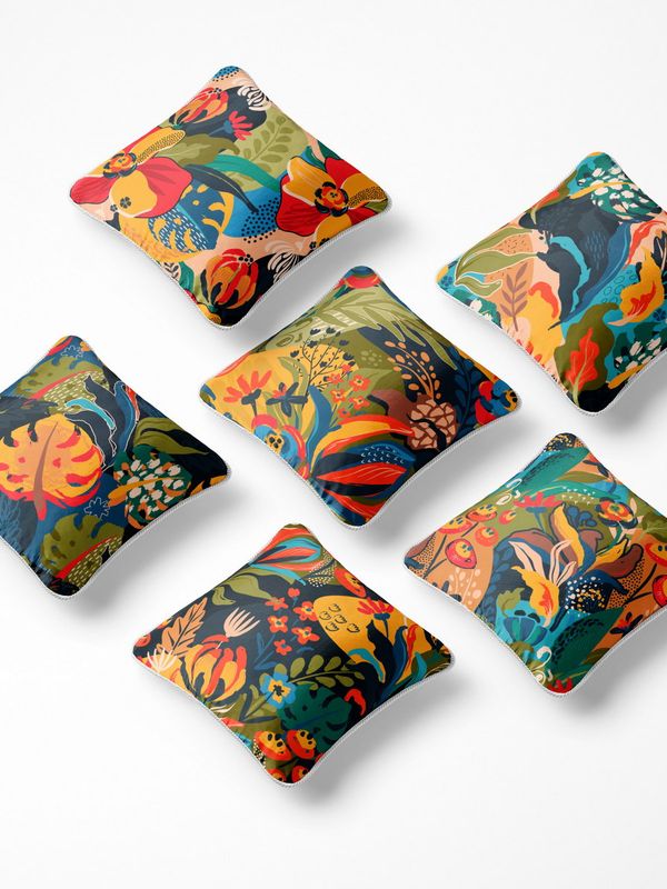 کوسن 6 تکه pillow 6 set 111 - نمای دوم