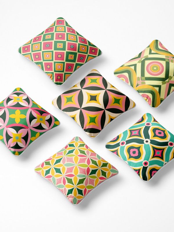 کوسن 6 تکه pillow 6 set 204 - 