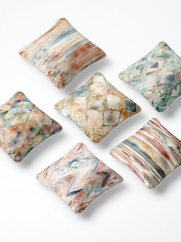 کوسن 6 تکه pillow 6 set 215 - نمای دوم