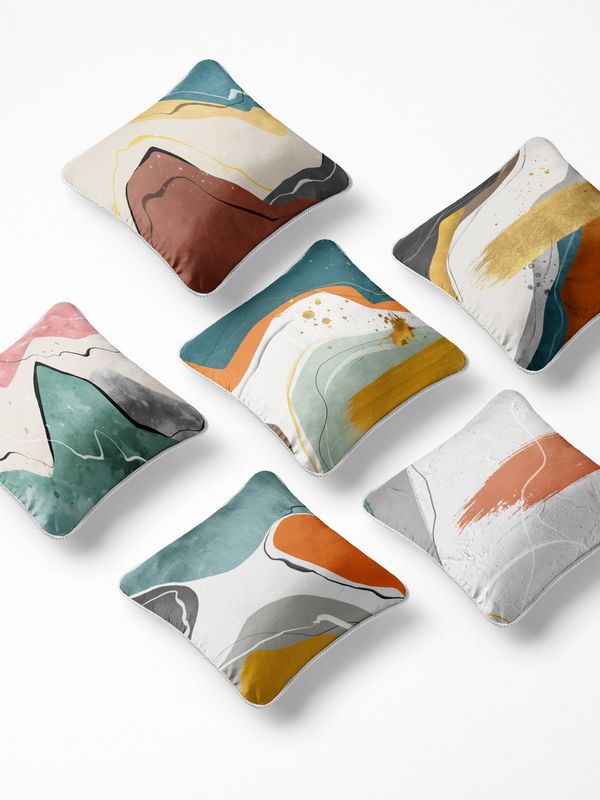 کوسن 6 تکه pillow 6 set 255 - نمای دوم