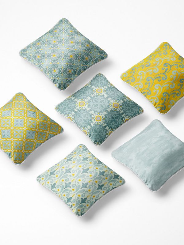 کوسن 6 تکه pillow 6 set 314 - نمای دوم