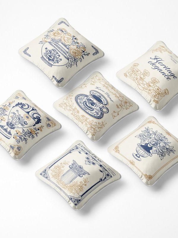 کوسن 6 تکه pillow 6 set 328 - نمای دوم