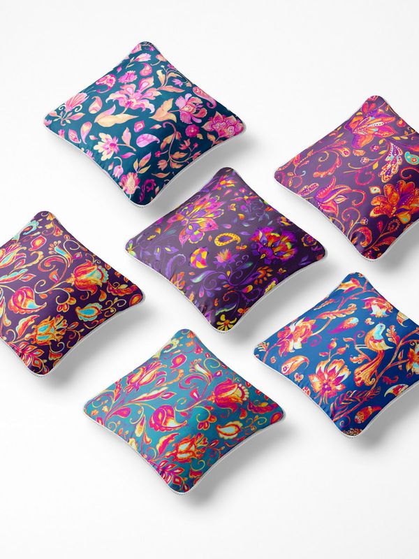 کوسن 6 تکه pillow 6 set 374 - نمای دوم