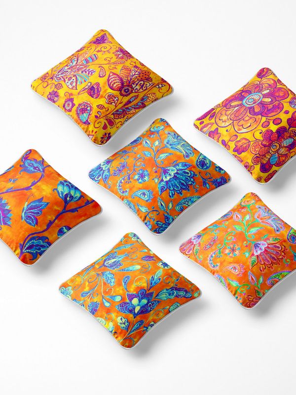 کوسن 6 تکه pillow 6 set 375 - نمای دوم