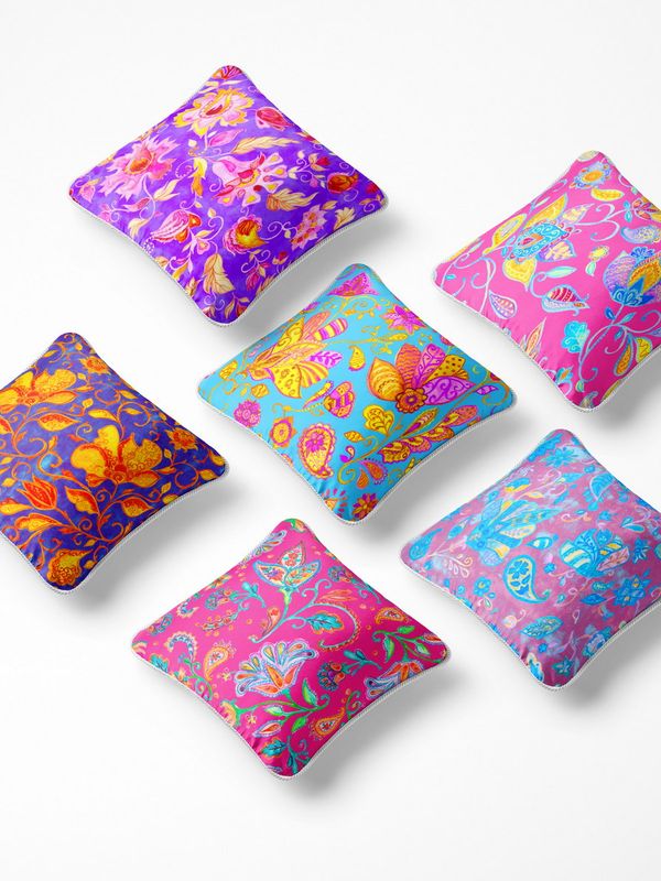 کوسن 6 تکه pillow 6 set 378 - نمای دوم