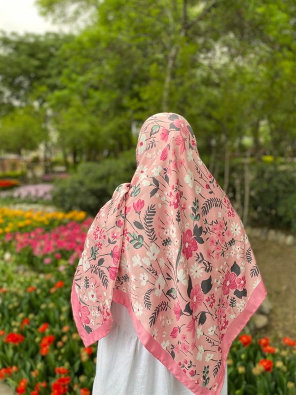روسری گل من T005 - نمای دوم