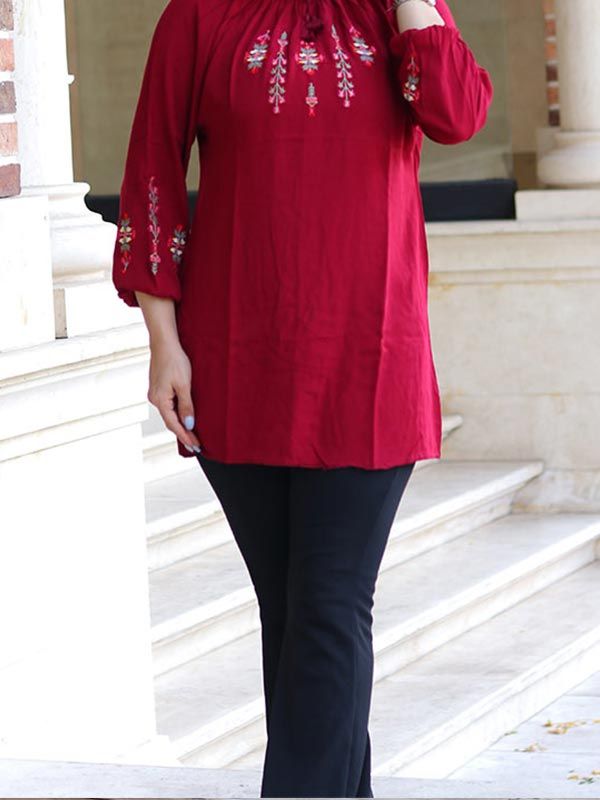تونیک گل آویز -