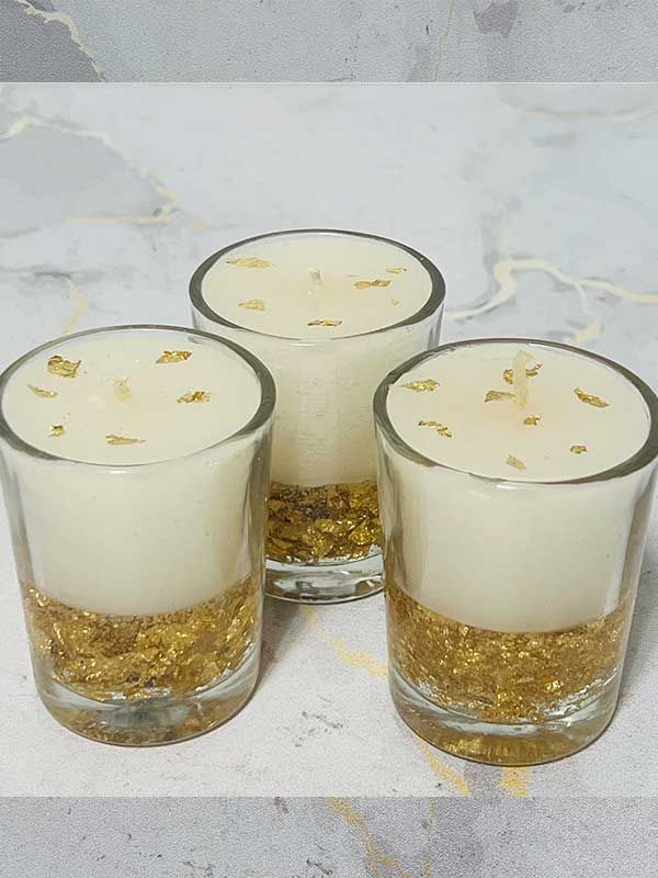 شمع پارافینی ژله ای -