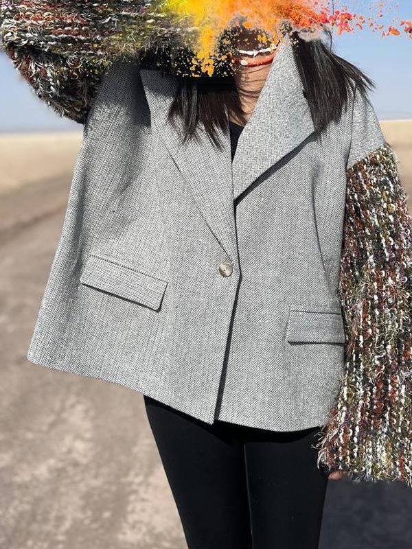 کت جناقی رنگین کمان - 