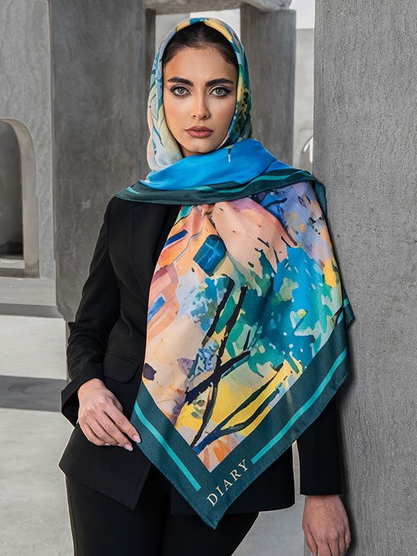 روسری‌ابریشم نگارستان‌شرقی