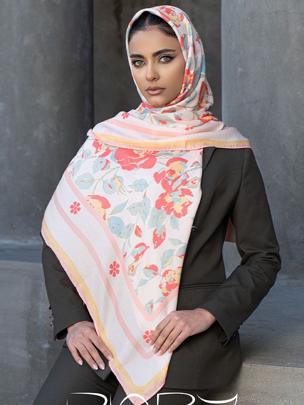روسری نخ رز ایرانی