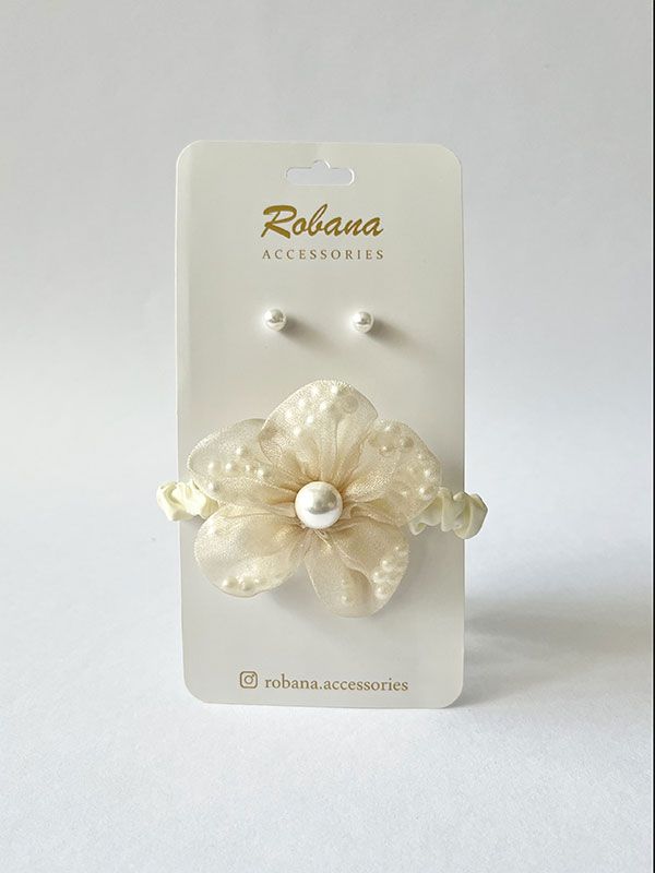 ست گوشواره و اسکرانچی 4040728