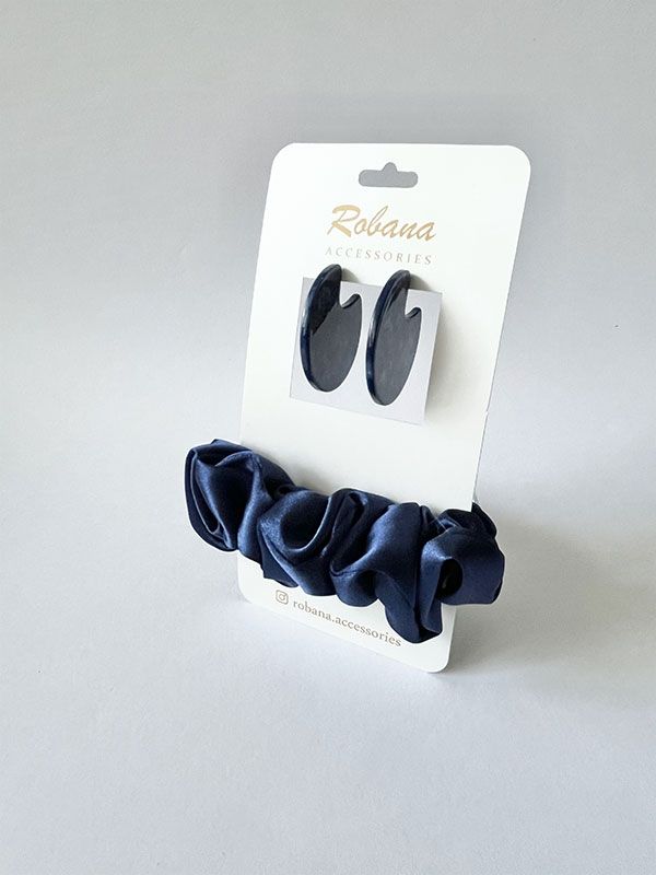 ست گوشواره و اسکرانچی 4040746