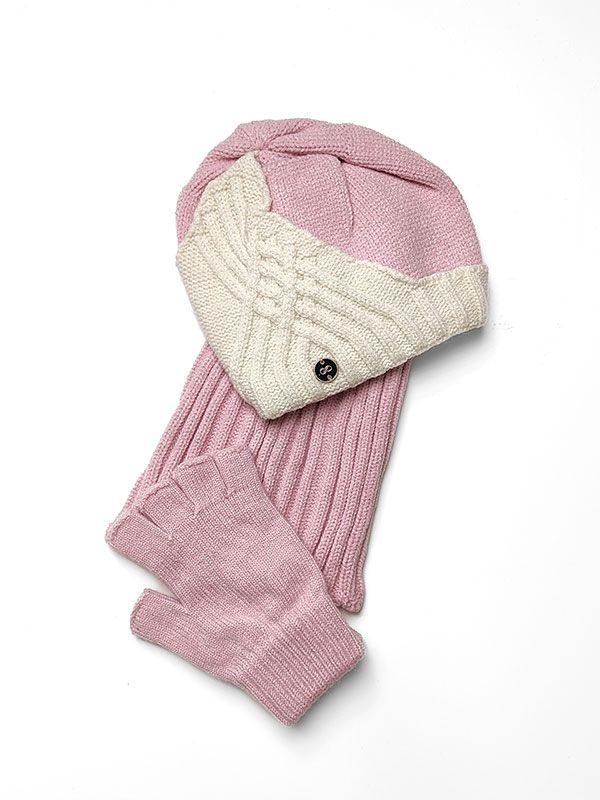 کلاه‌ شال‌ گردن‌‌ دستکش 15139