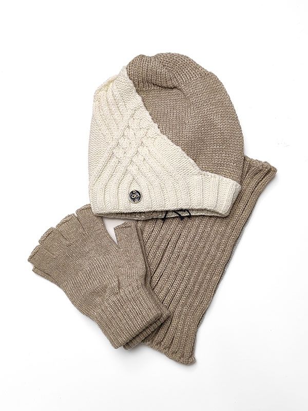 کلاه‌ شال‌ گردن‌‌ دستکش 15139