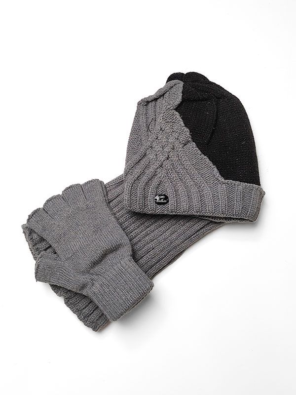 کلاه‌ شال‌ گردن‌‌ دستکش 15139