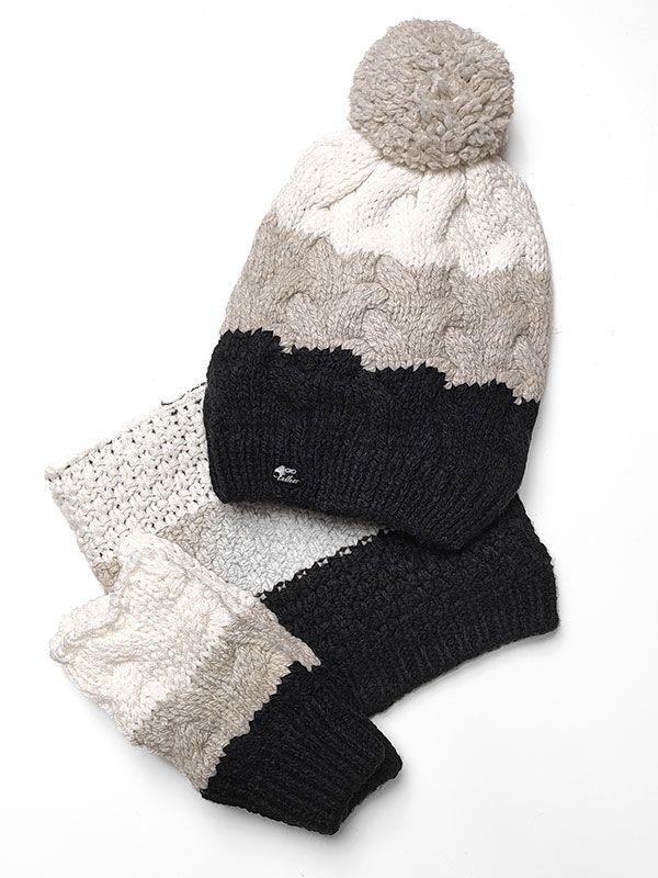 کلاه‌ شال‌ گردن‌‌ دستکش 15142