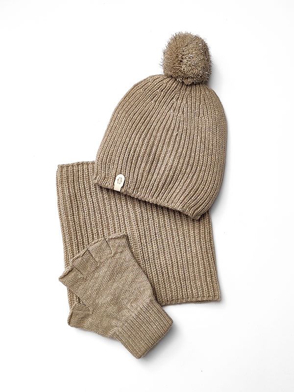 کلاه‌ شال‌ گردن‌‌ دستکش 15145