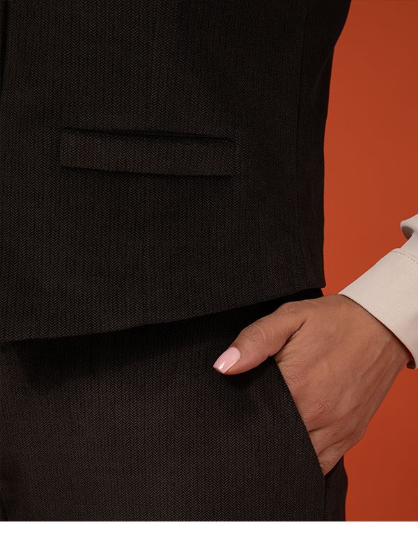 وست زنانه مخمل پاییزی 70102