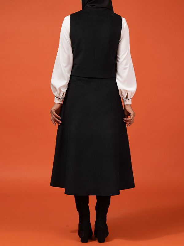 وست زنانه مخمل پاییزی 70102