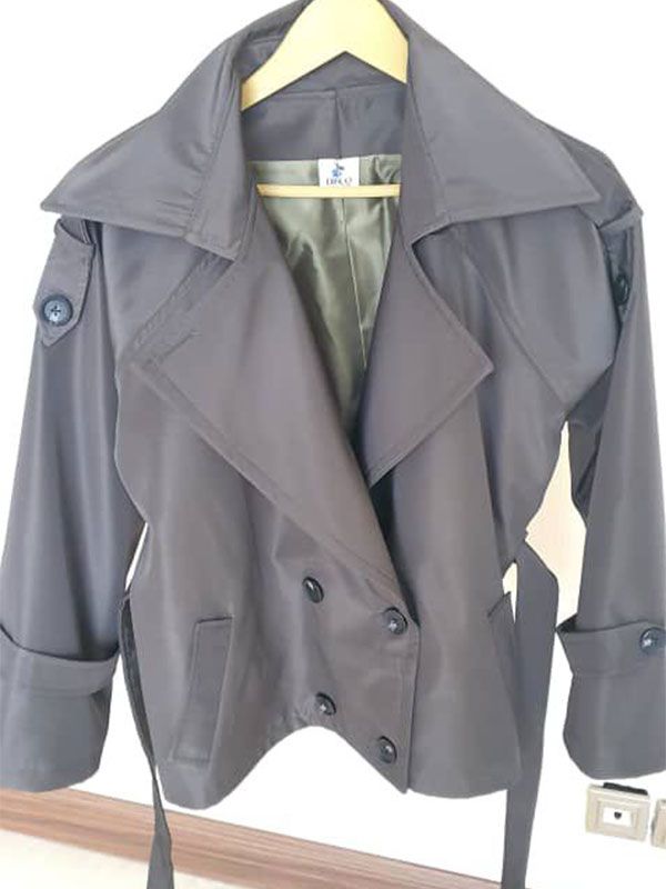 بارانی کوتاه رز