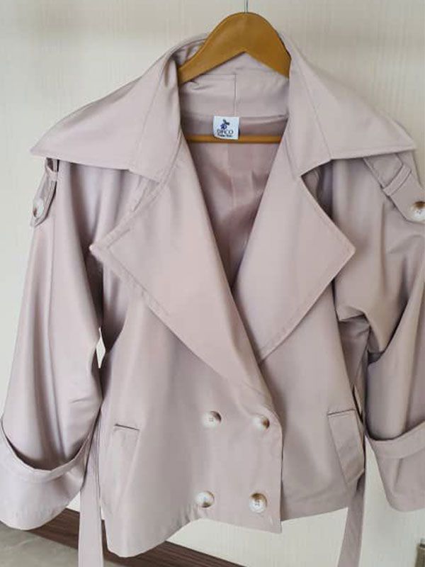 بارانی کوتاه رز