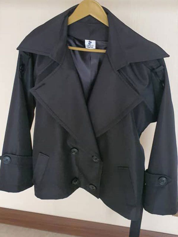 بارانی کوتاه رز