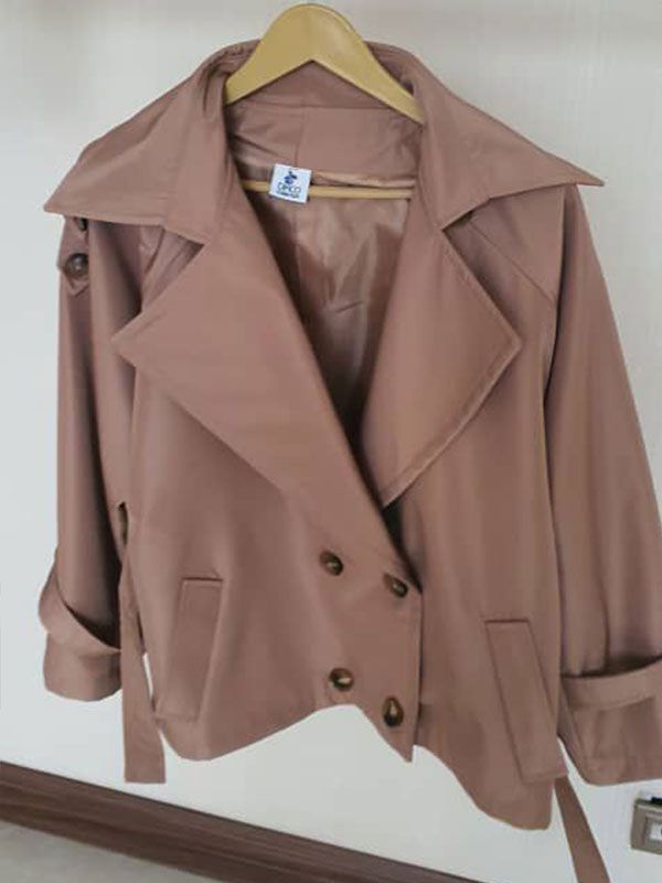 بارانی کوتاه رز