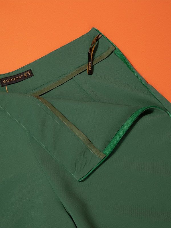 دامن شلواری زنانه مجلسی فاق بلند کرپ 10102