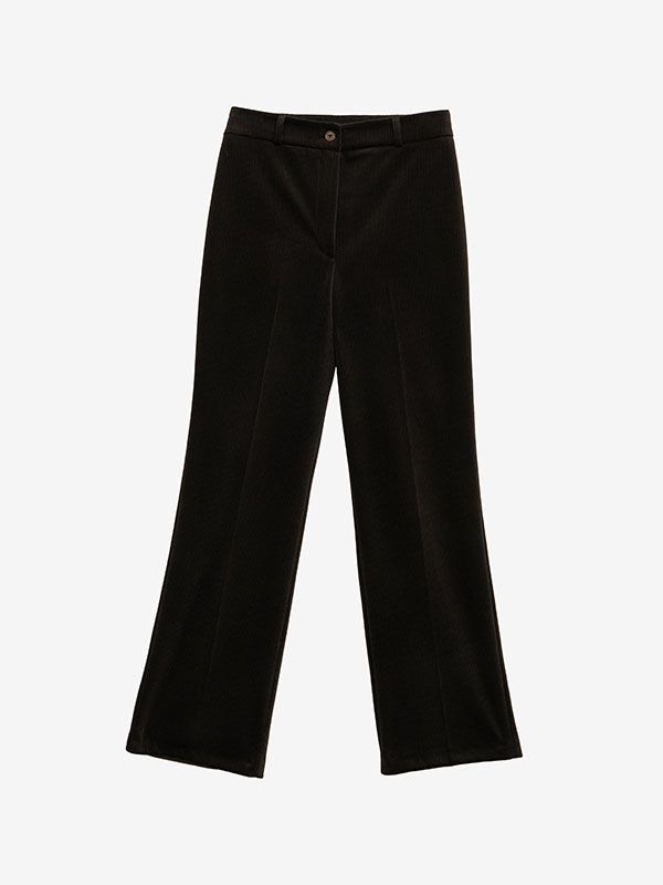 شلوار زنانه مخمل پاییزی راسته قد بلند 10109