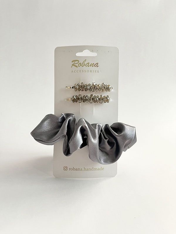 ست گوشواره و اسکرانچی 4040920