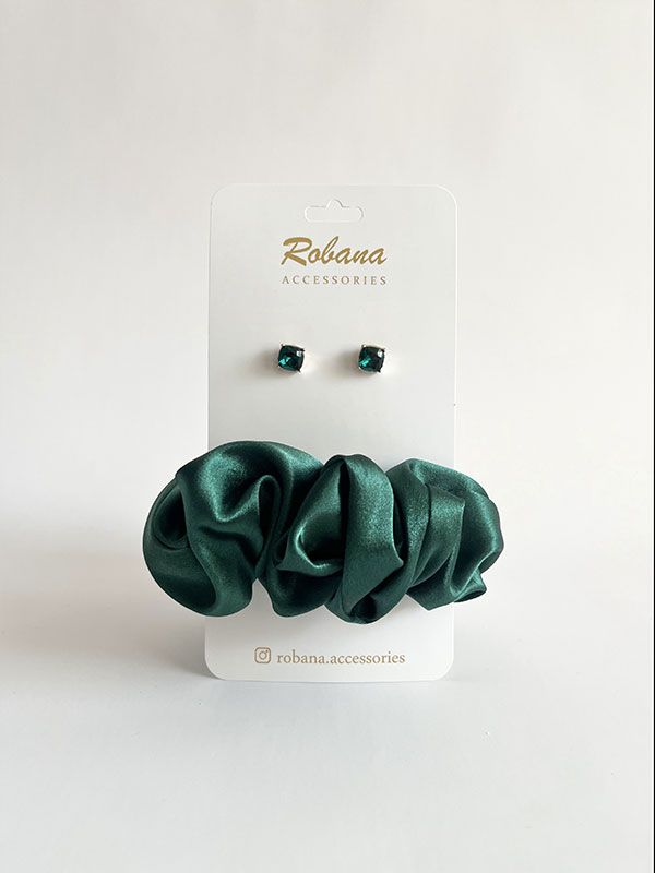 ست گوشواره و اسکرانچی 4040930