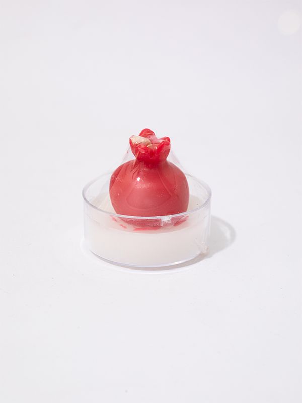 شمع انار قرمز