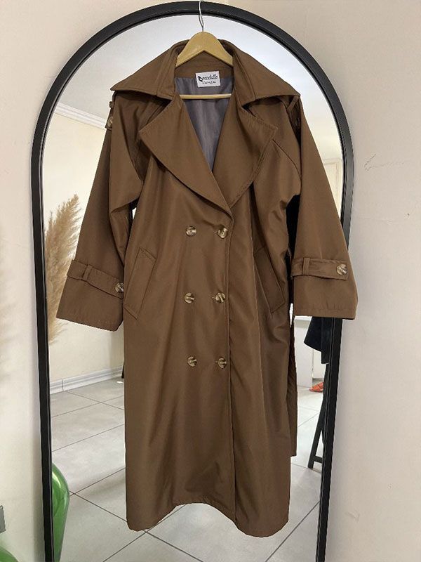 بارانی بلند رز