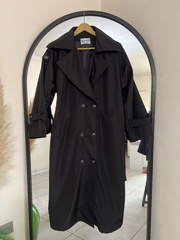 بارانی بلند رز