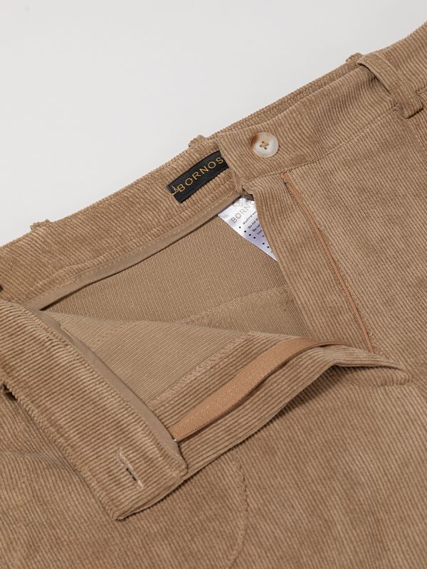 شلوار زنانه مخمل راسته جیب دار 10112