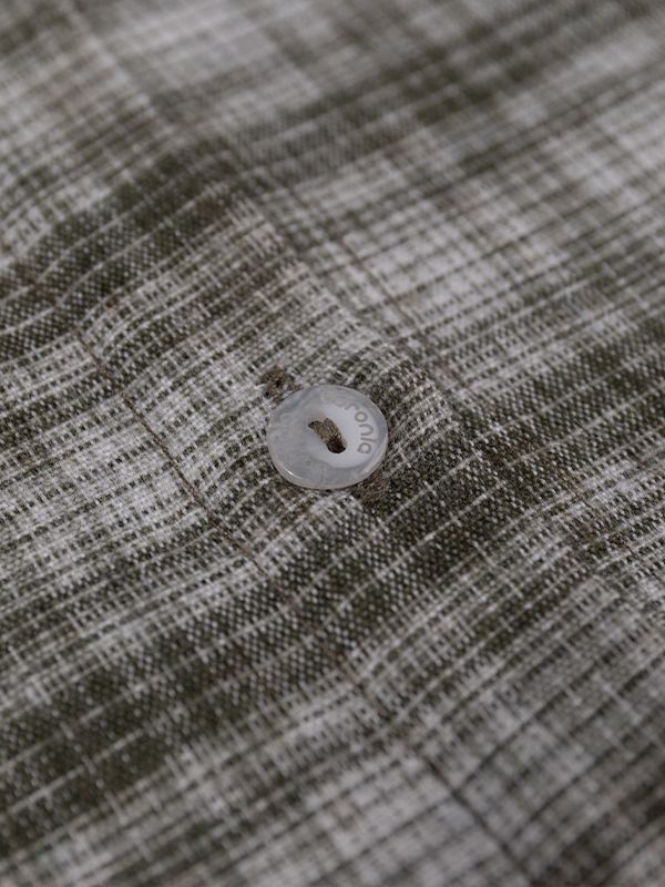 تونیک زنانه پشمی چهارخونه یقه مردانه 50113