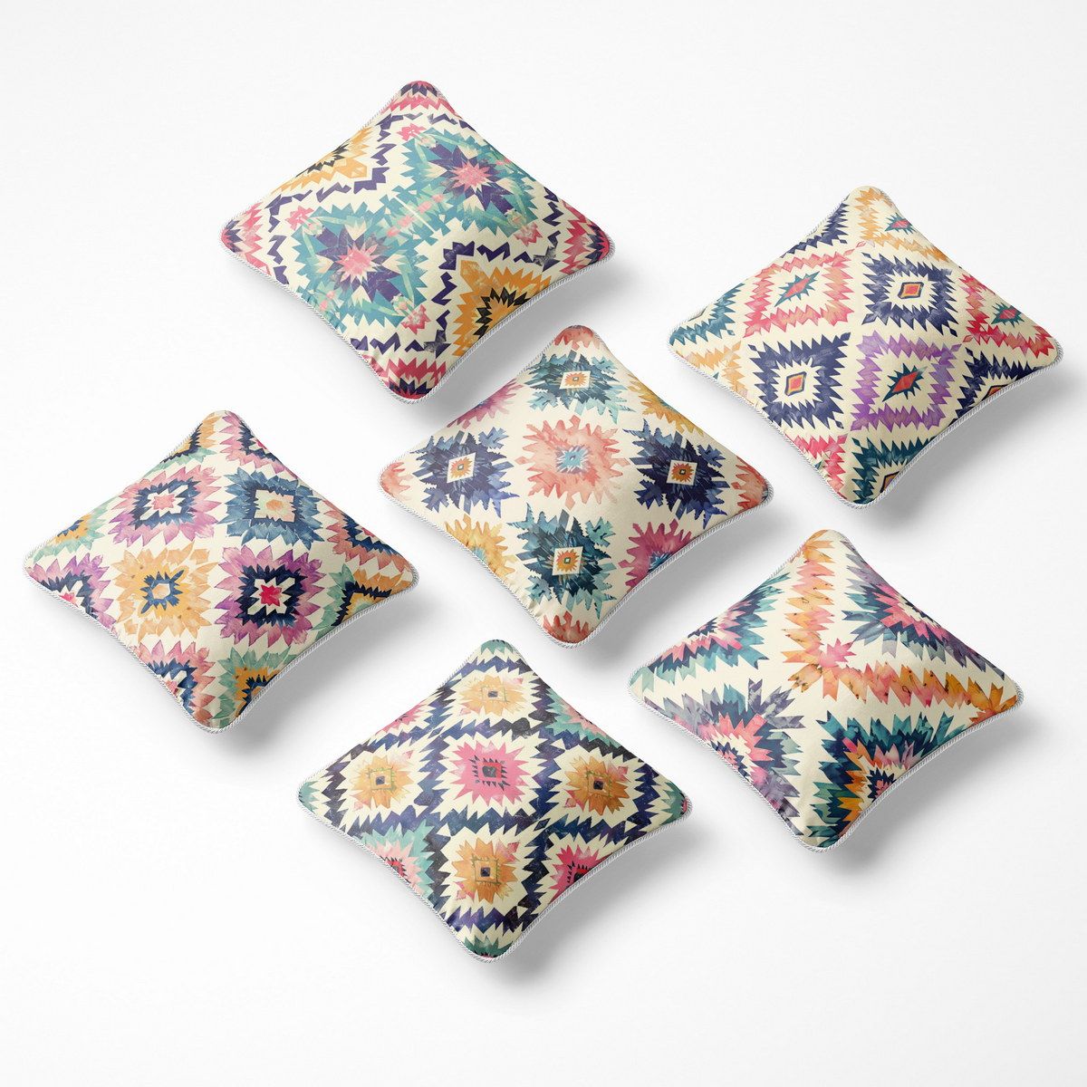 کوسن 6 تکه pillow 6 set 45