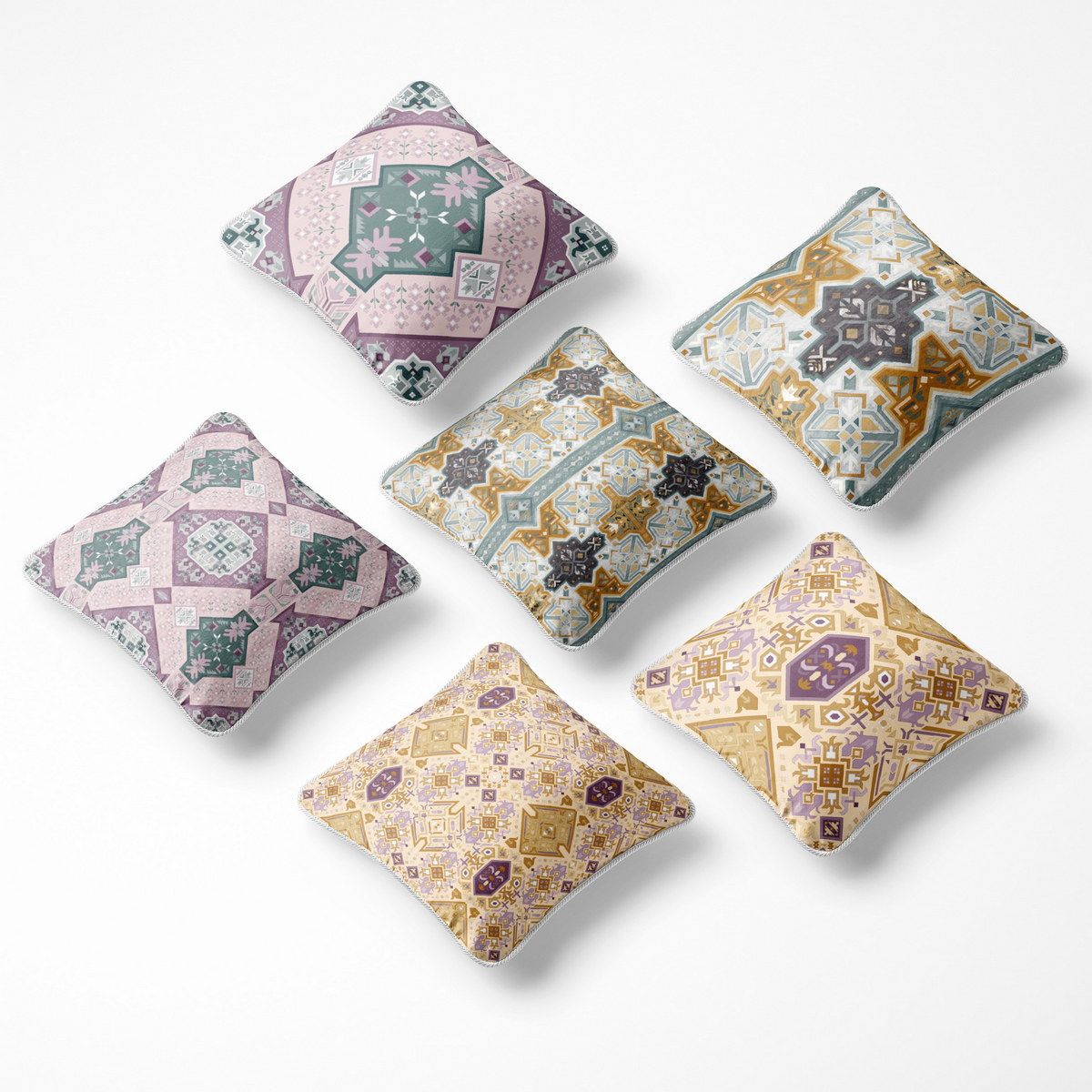 کوسن 6 تکه pillow 6 set 53