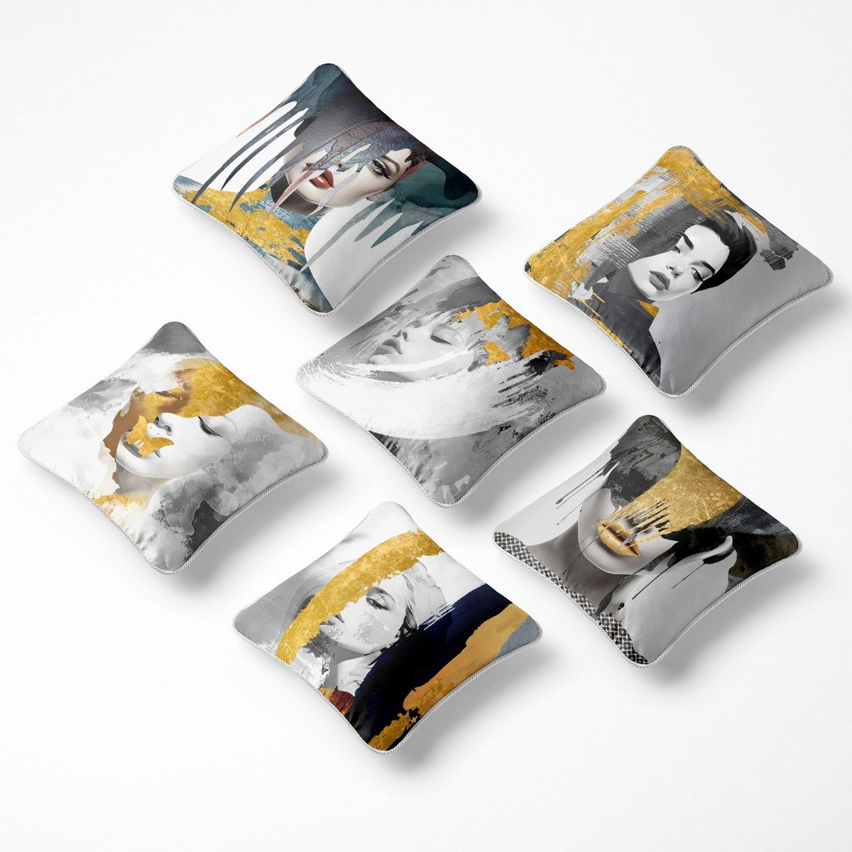 کوسن 6 تکه pillow 6 set 65