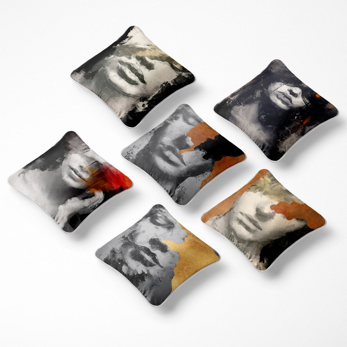 کوسن 6 تکه pillow 6 set 80