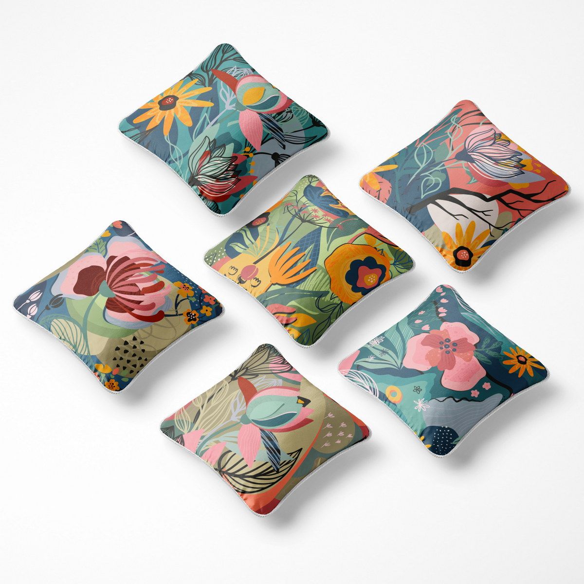 کوسن 6 تکه pillow 6 set 99