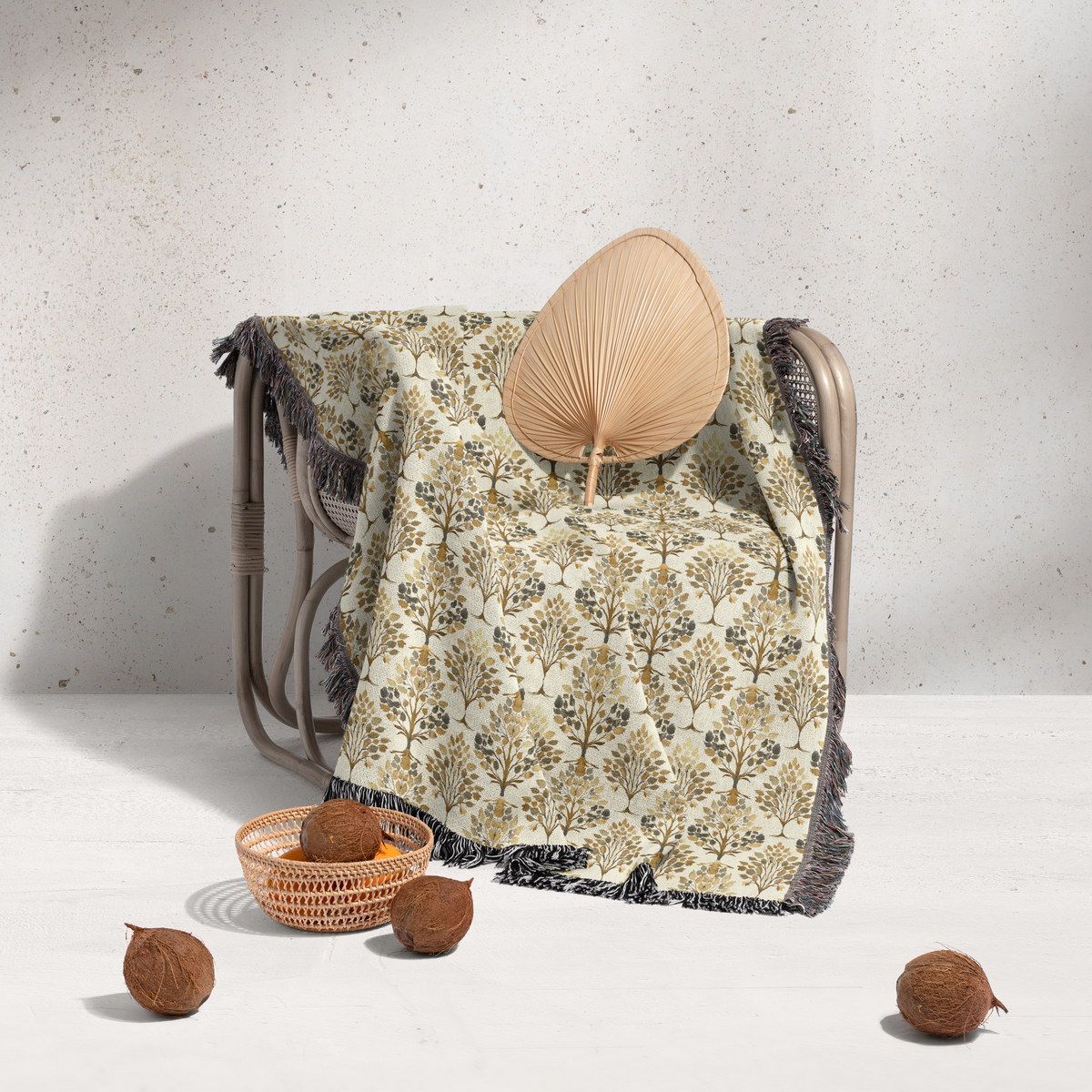 شال مبل ریش دار classic 198