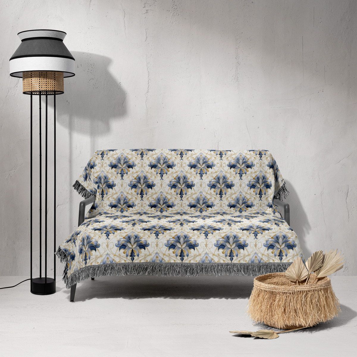 شال مبل ریش دار classic 201