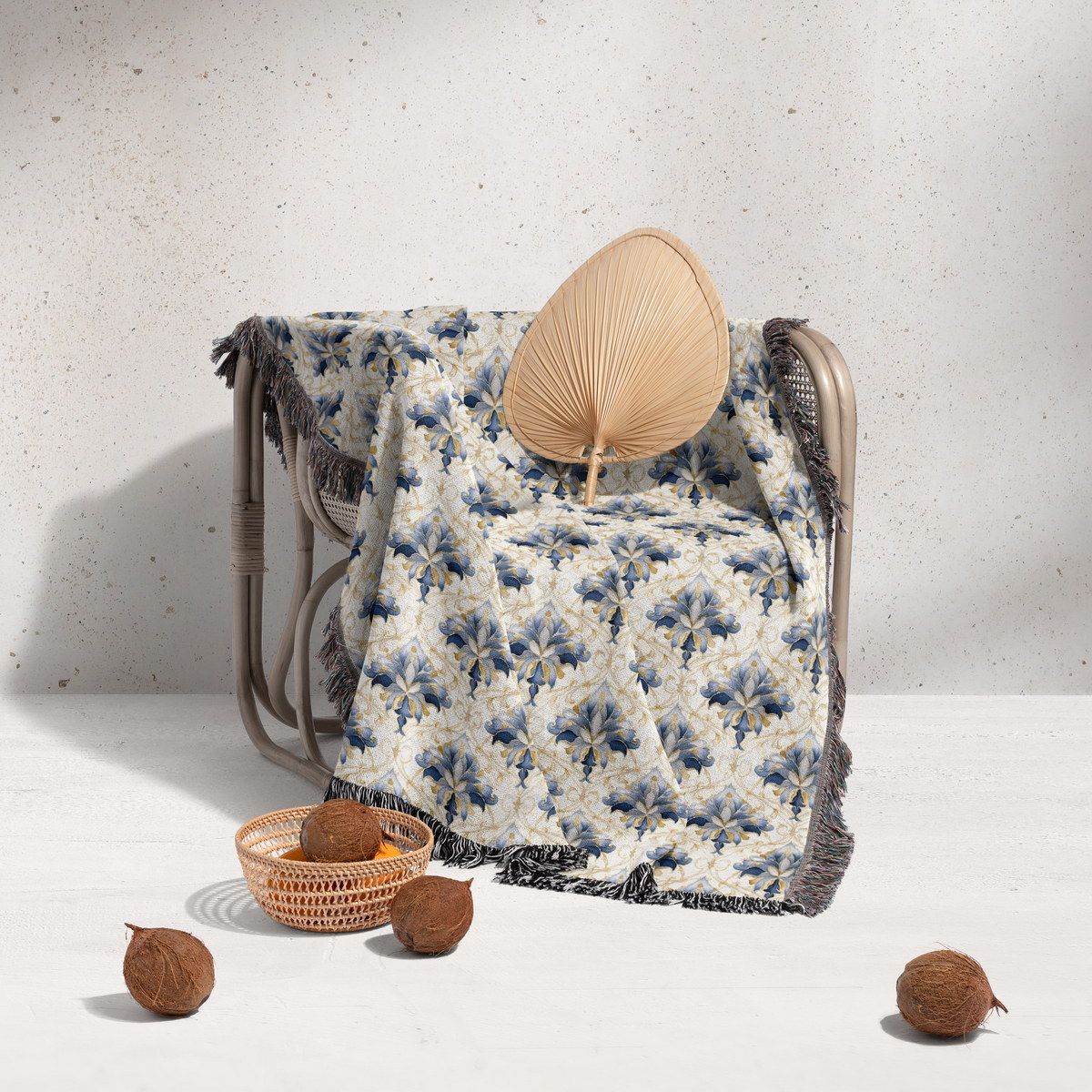 شال مبل ریش دار classic 201