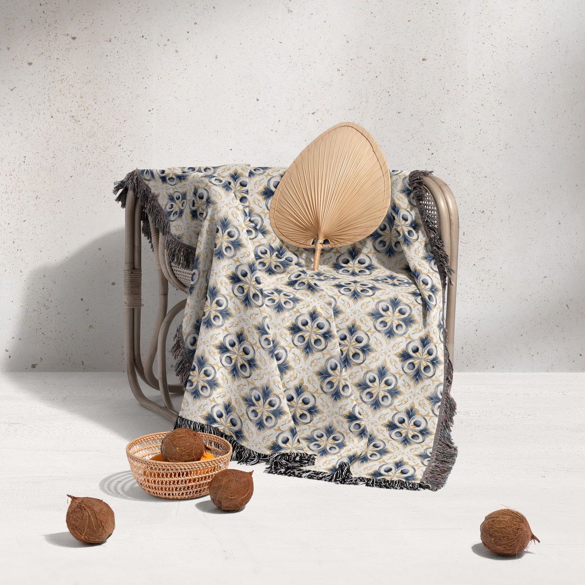 شال مبل ریش دار classic 203