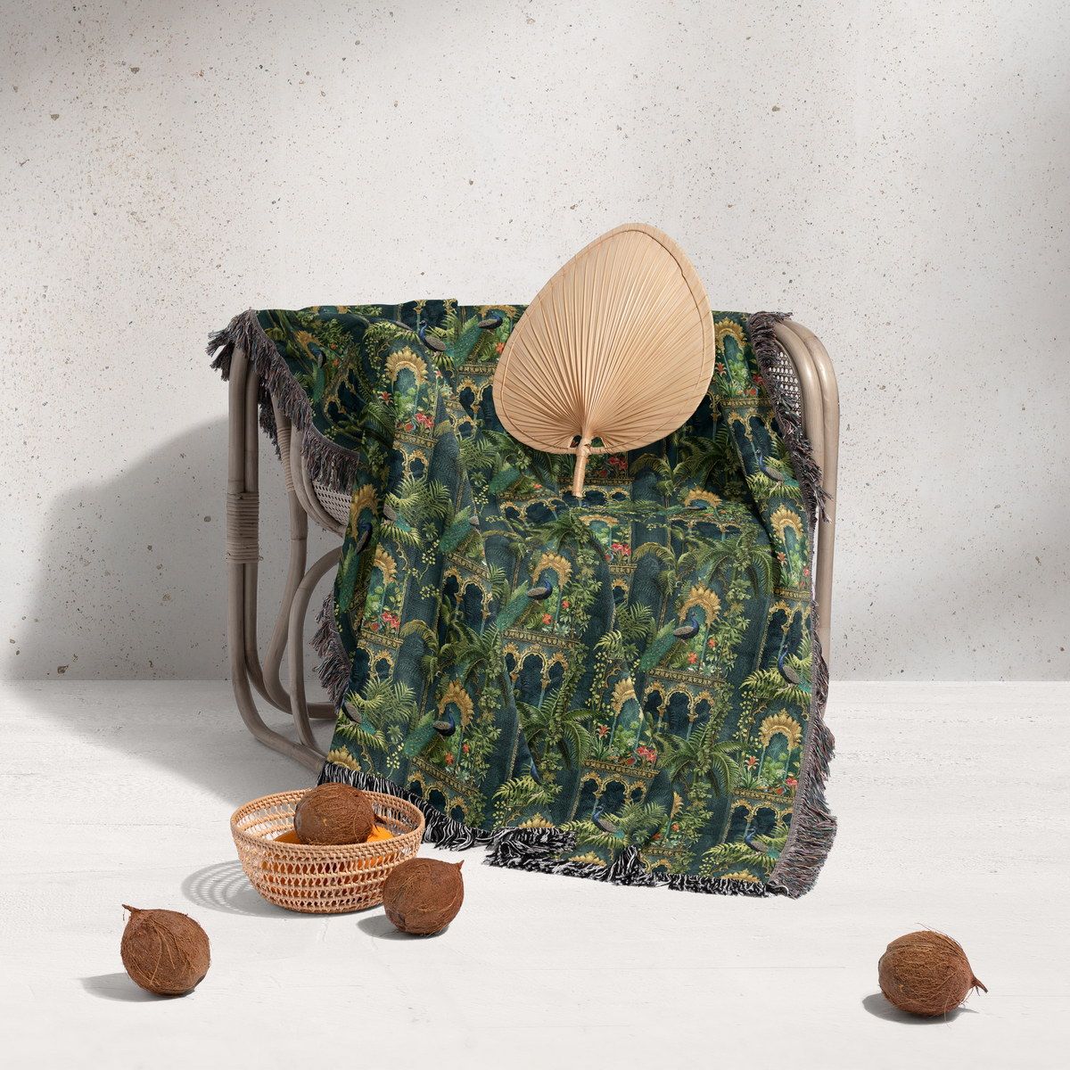 شال مبل ریش دار classic 205